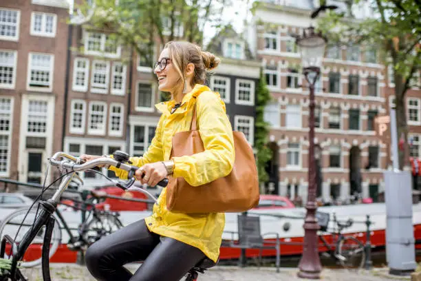 Photo of Woman traveling in Amsterdam