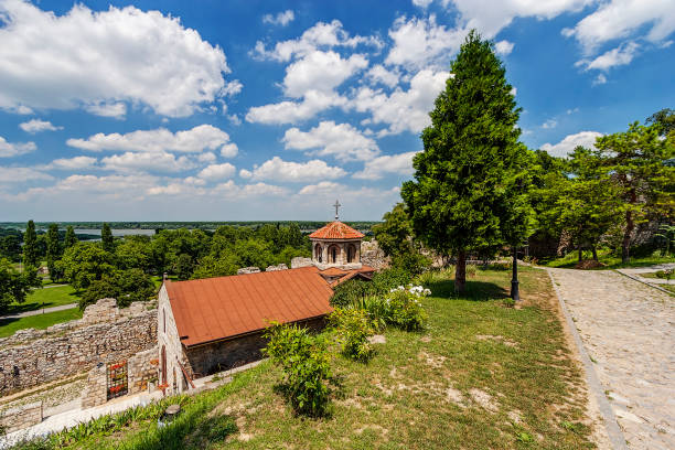 istock Belgrade fortress and saint Petka chapel 842160276
