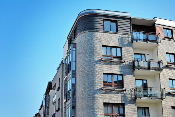 istock Modern, Luxury Apartment Building 842170760