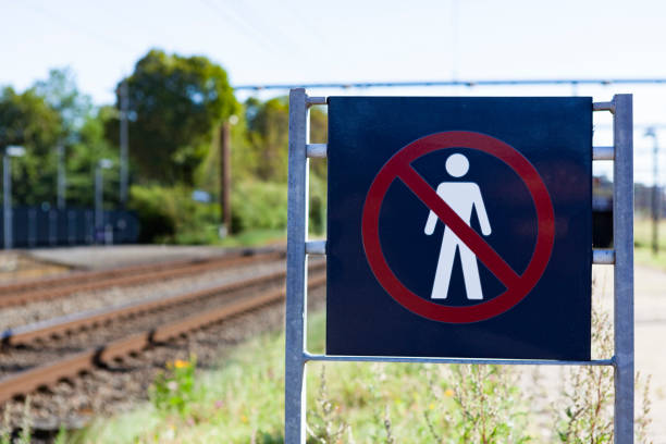 istock Railroad sign in Denmark 842177786