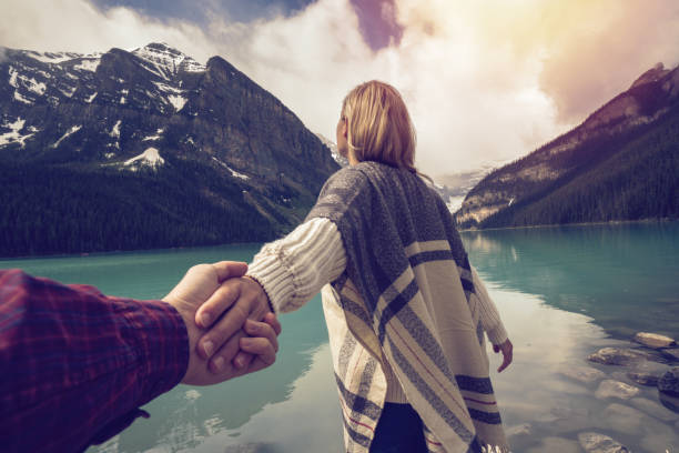 istock Follow me to Lake Louise 842180078