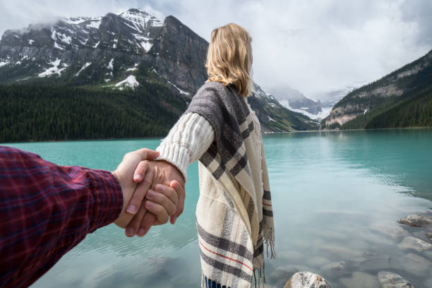 istock Follow me to Lake Louise 842180824