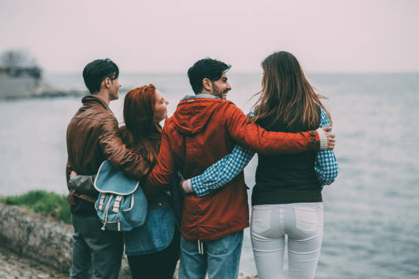 istock Tourists at the sea 842182356