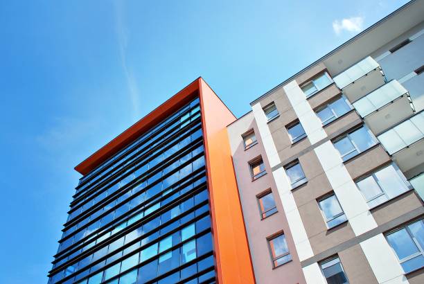 istock glass architecture of modern building 842183652