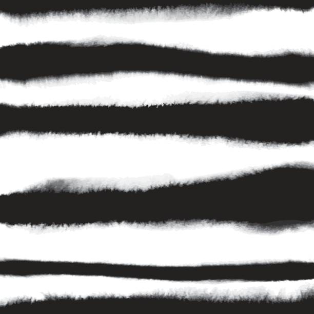 Pattern with creative texture. Vector background of paint strokes. Black and white Pattern with creative texture. Vector background of paint strokes. Black and white. stampeding stock illustrations