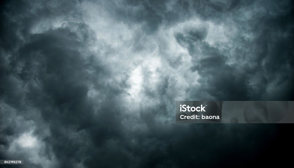 Stormy clouds for background Dark stormy clouds for background. Cloud - Sky Stock Photo