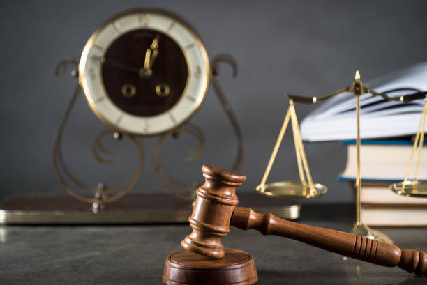 istock Law and Justice concept. Courtroom theme. 842196620