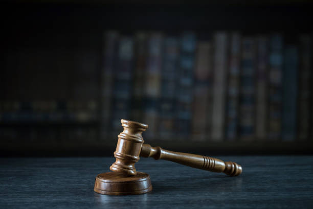 istock Law and Justice concept. Courtroom theme. 842199098