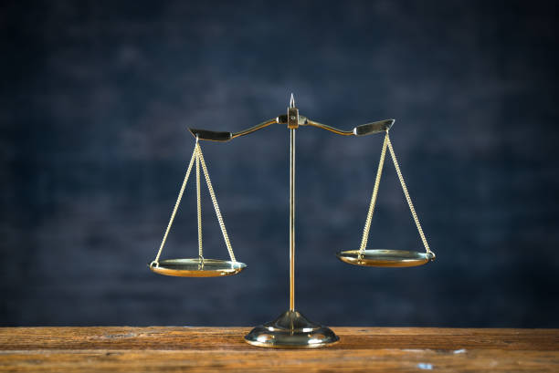 istock Law and Justice concept. Courtroom theme. 842199296