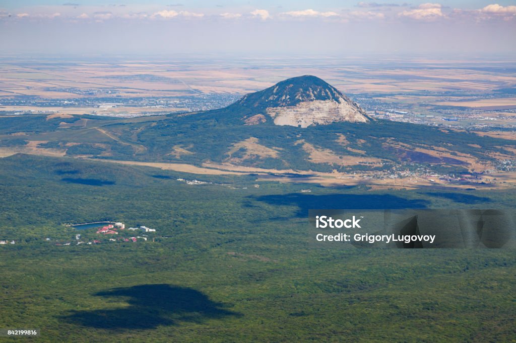 A view of Beshtau mountain. Pyatigorsk. Stavropol Region. Russia Architecture Stock Photo