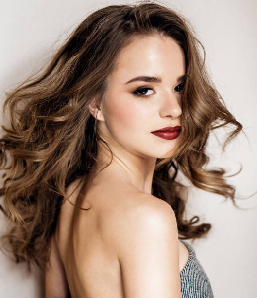 istock Studio shot of young beautiful woman 842203420
