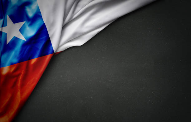 istock Flag of Chile on blackboard 842231456