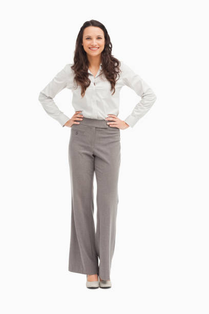 istock Attractive employee with her hands on her hips 842241726