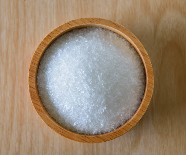 istock Monosodium Glutamate in wood bowl 842247582
