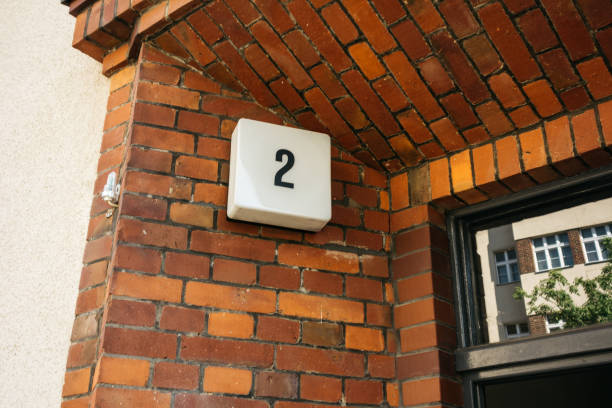 istock number two as light door sign 842251372