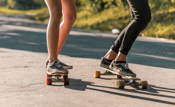 istock Skateboarders in the Park 842263256