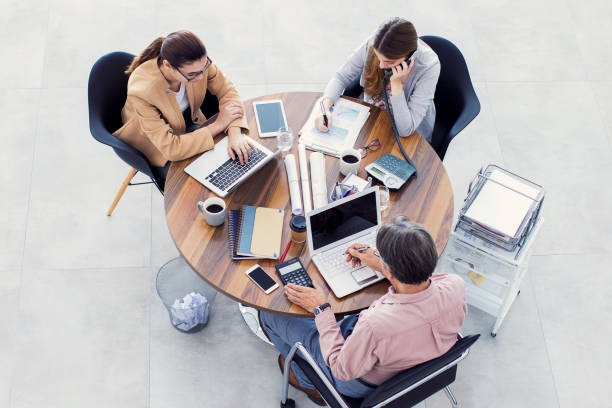 istock Business people working in the office 842286532