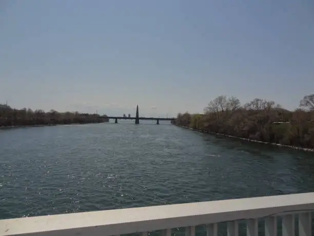 Photo of View of Saint Laurent river from Jean Drapeau park