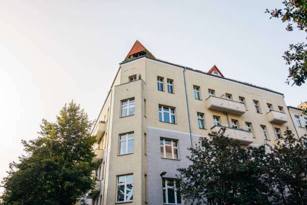 istock yellow corner house in berlin 842308062