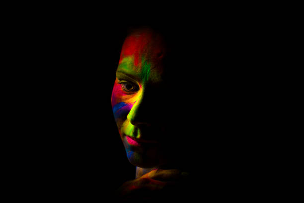 istock color in the dark - Stockfoto 842330520