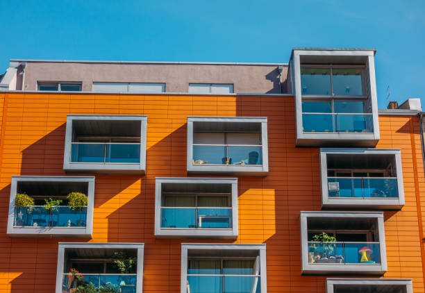 istock high contrasted modern building with big shadows 842340338