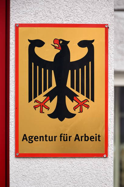 istock German shield for job agency 842353346