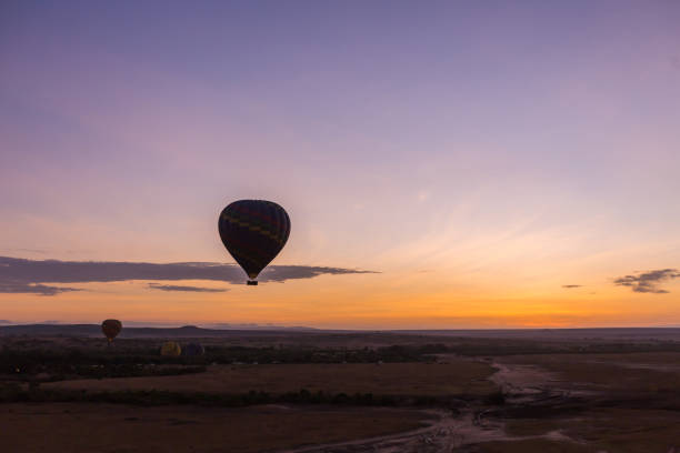 istock Hot Air Balloon in Africa 842363056
