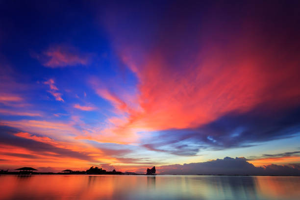 istock Sky burst at Koh Loy Chonburi Thailand 842386464