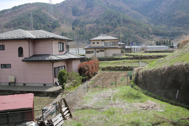 istock view at train of landscape at YAMANASHI 842403654