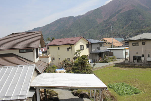 istock view at train of landscape at YAMANASHI 842403936