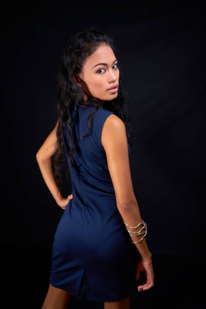 istock Beautiful woman posing - turning back 842414450