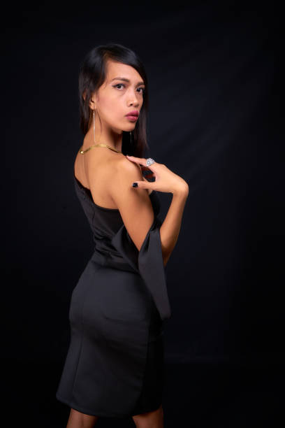istock Beautiful woman posing - turning back 842414958
