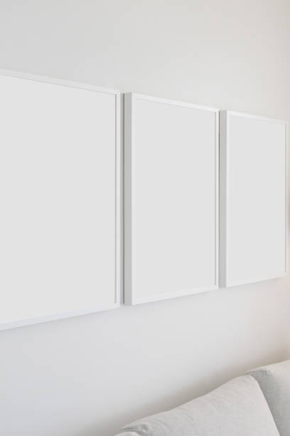 istock Mockup Poster Frames in Living Room 842416294