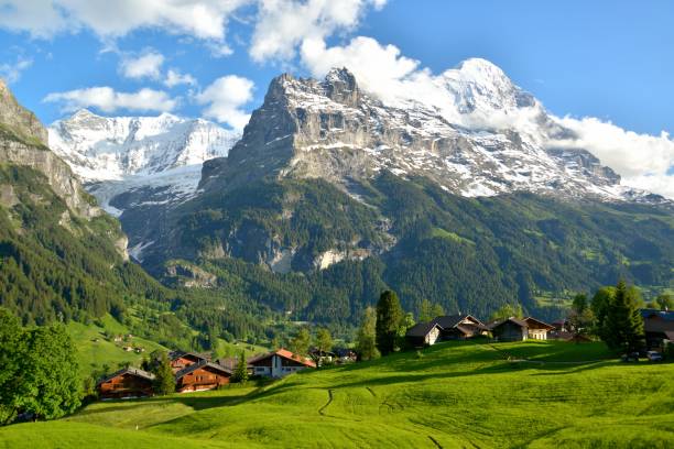 Villages in Grindelwald, Switzerland