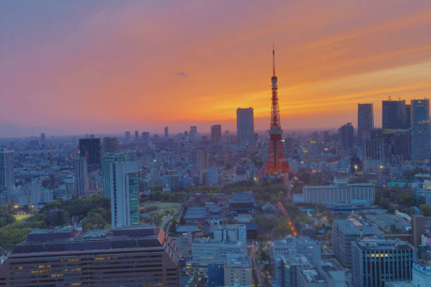 istock Southern Tokyo skyline as seen from World Trade Center 842425582