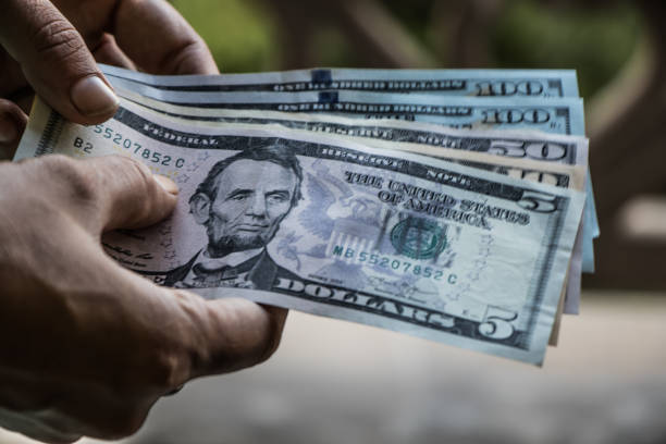 istock Image of an American Dollar Paper currency 842427092