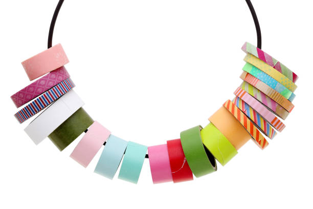 colorful masking tape