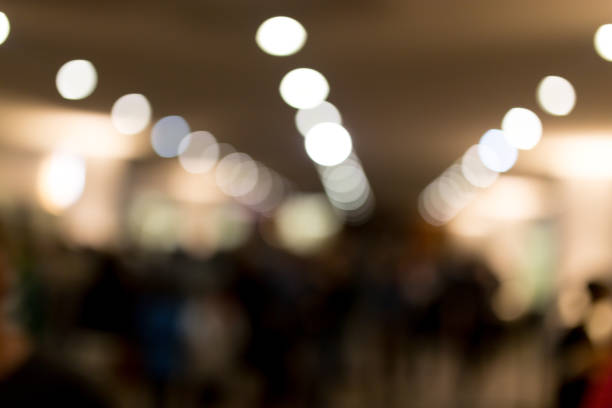 istock Bokeh at night in the city as a background 842434940
