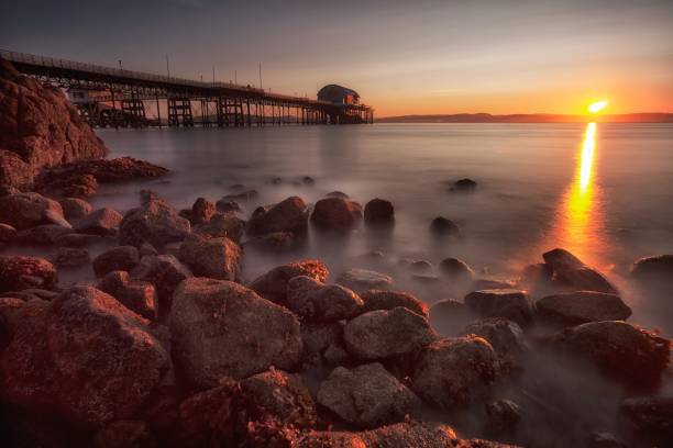 istock Sunrise at Mumbles pier 842434960