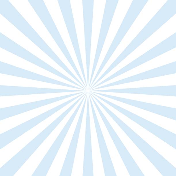 ilustrações, clipart, desenhos animados e ícones de vigas de rajada radial sol azul sobre fundo branco. vector. - arches national park illustrations