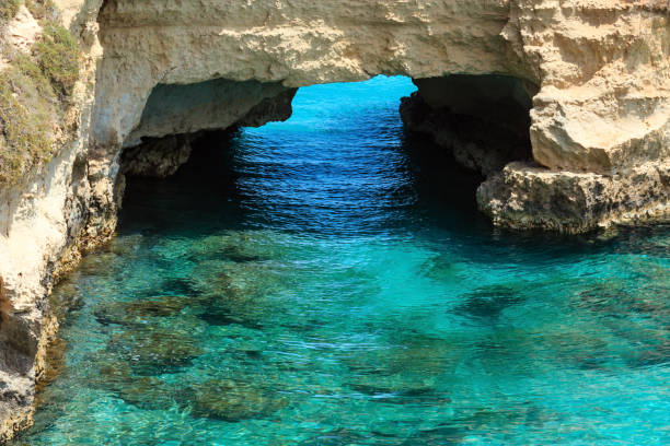 istock Faraglioni at Torre Sant Andrea, Italy 842442754