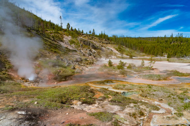 istock Artists' Paintpots, Yellowstone National Park 842442936