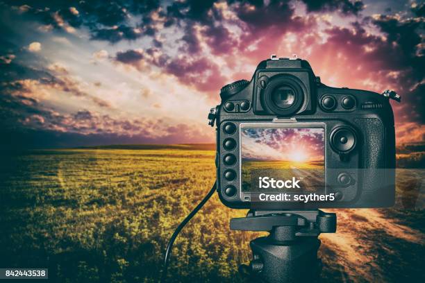 Digital Camera Concept Stock Photo - Download Image Now - Making, Movie, Camera - Photographic Equipment