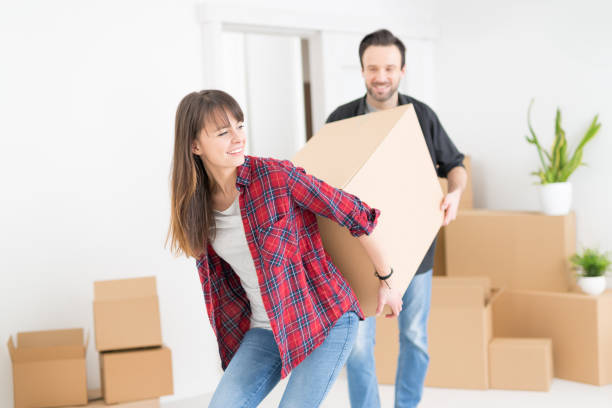 istock A young couple is introduced into a new apartment. 842445126