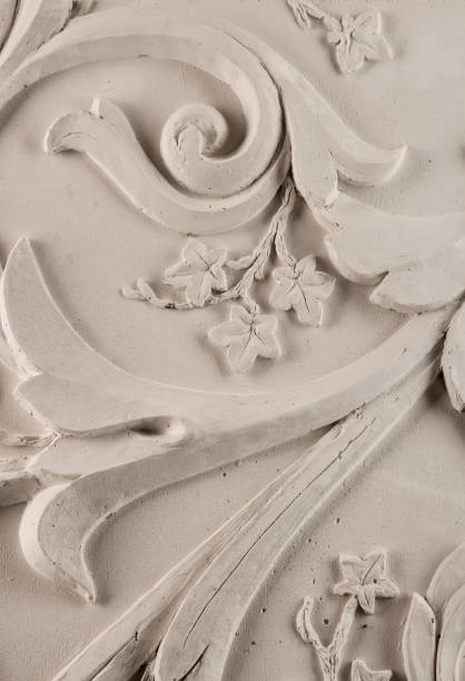 istock gypsum products, stucco weave, pattern, ornament 842445786