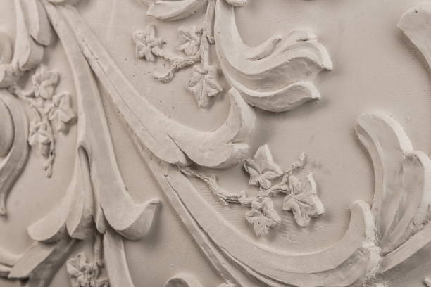 istock gypsum products, stucco weave, pattern, ornament 842448986