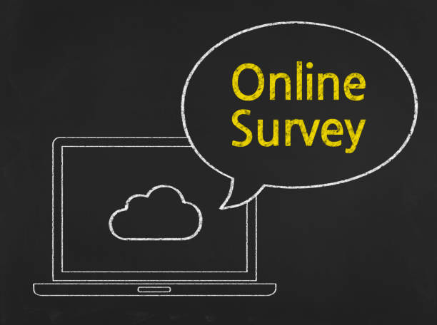 istock Online Survey - Business Chalkboard Background 842450714