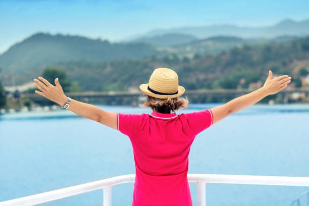 istock Woman enjoying beautiful day 842451808
