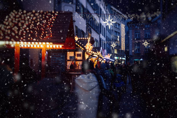 istock Christmas market in Switzerland, Chur 842454518