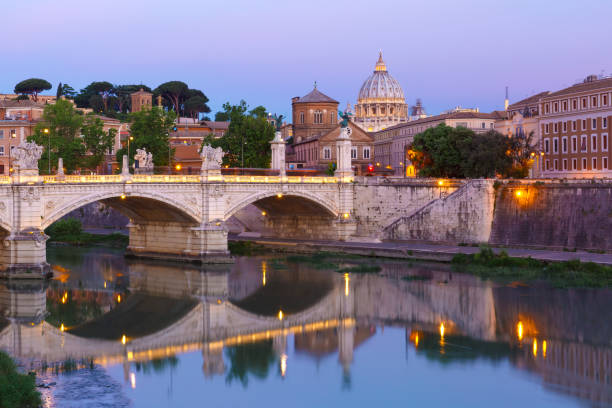 istock Saint Peter Cathedral in the morning, Rome, Italy 842465082